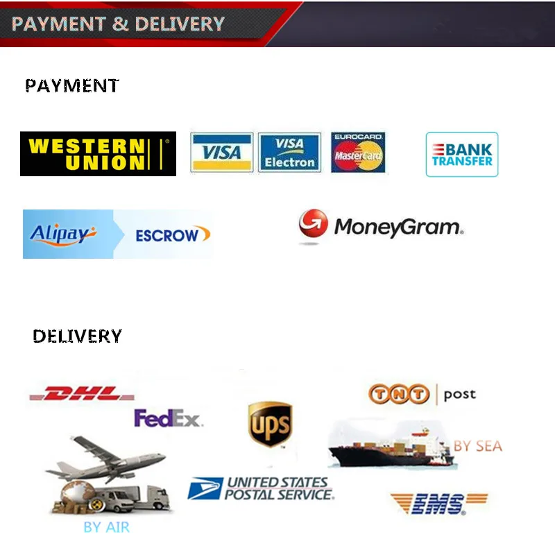 PAYMENT AND SHIPPING