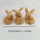 Brown Springtime Bunny Easter Rabbit Decoration