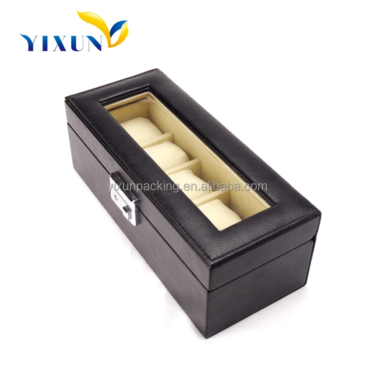 custom handmade pu leather luxury gift box