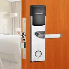 High quality cheap stainless steel hotel door lock system with free software for economy hotels