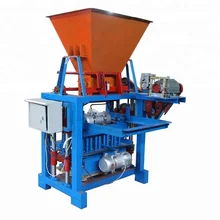 Automatic red small homemade cement sand brick making machine