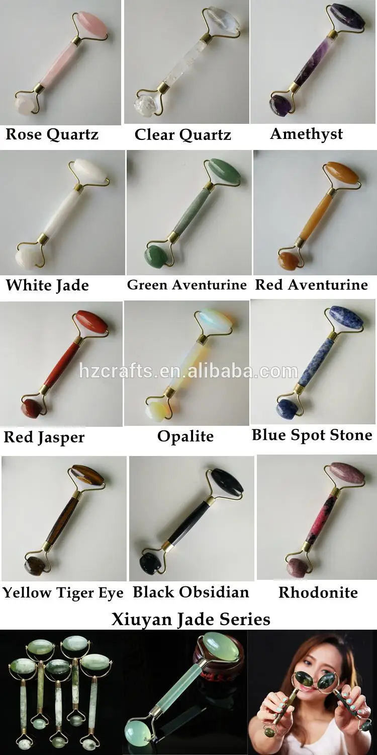 jade facial massage roller