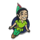 Wholesale Custom Logo Hard Enamel Lapel Pin with glitter
