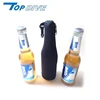 Collapsible and machine washable neoprene bottle cooler for parties