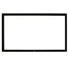 Hot sale Factory made Home cinema Fixed frame projector front material projection screen frame curtain portable rear