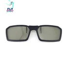 Factory Directly sales clip on 3D glasses High Quality China cheap Polarized plastic 3d Glasses