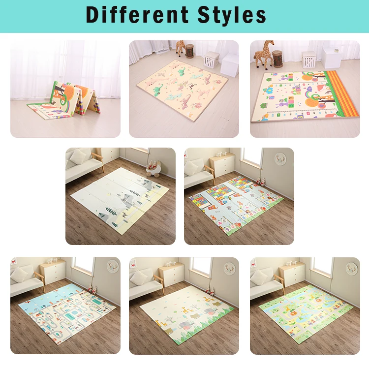 product wholesale xpe cotton carpets large rug carpet foldable double sided for infants waterproof foam tpu custom kids mat baby playmat-6