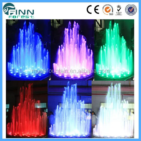 Sea Fountain Pond Fountain Musical Floating Fountain With Plastic Plate