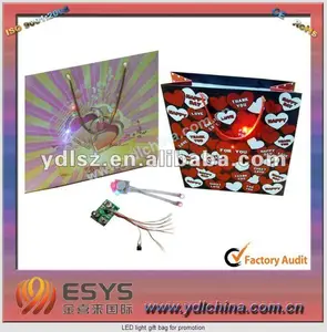 musical craft paper gift bag