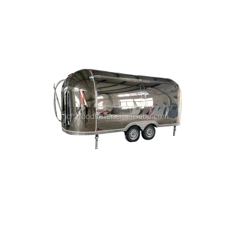 hot sale bbq beautiful food concession trailers beer food van