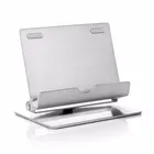 Desk accessory desktop pc anti-slip folding aluminum alloy desk cell phone stand holders mount for 5-10 inch tablet