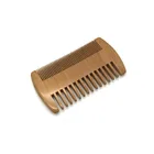 Hot sale wood private label logo beard comb