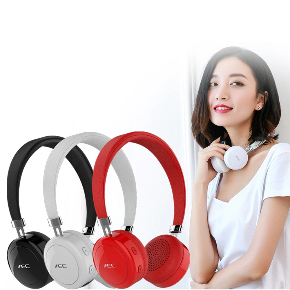 wholesale wireless bt stereo headphones over head headsets - ANKUX.COM