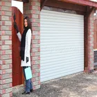 2019 ADALS08 HOT SALE American standard stable aluminum alloy roller shutter door with double slat