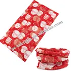 Multifunctional seamless printing outdoor magic scarf seamless square collar skull tube bandana