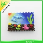 Top Quality Polyresin Resin Personalized Square Fridge Magnet