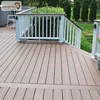 new design wpc low maintenance promotional co-extrusion wpc decking for outdoor