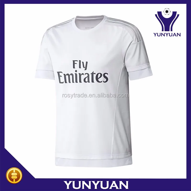 安い卸売promtionタイ品質2016ヨーロッパカップカスタムサッカーユニフォーム仕入れ・メーカー・工場