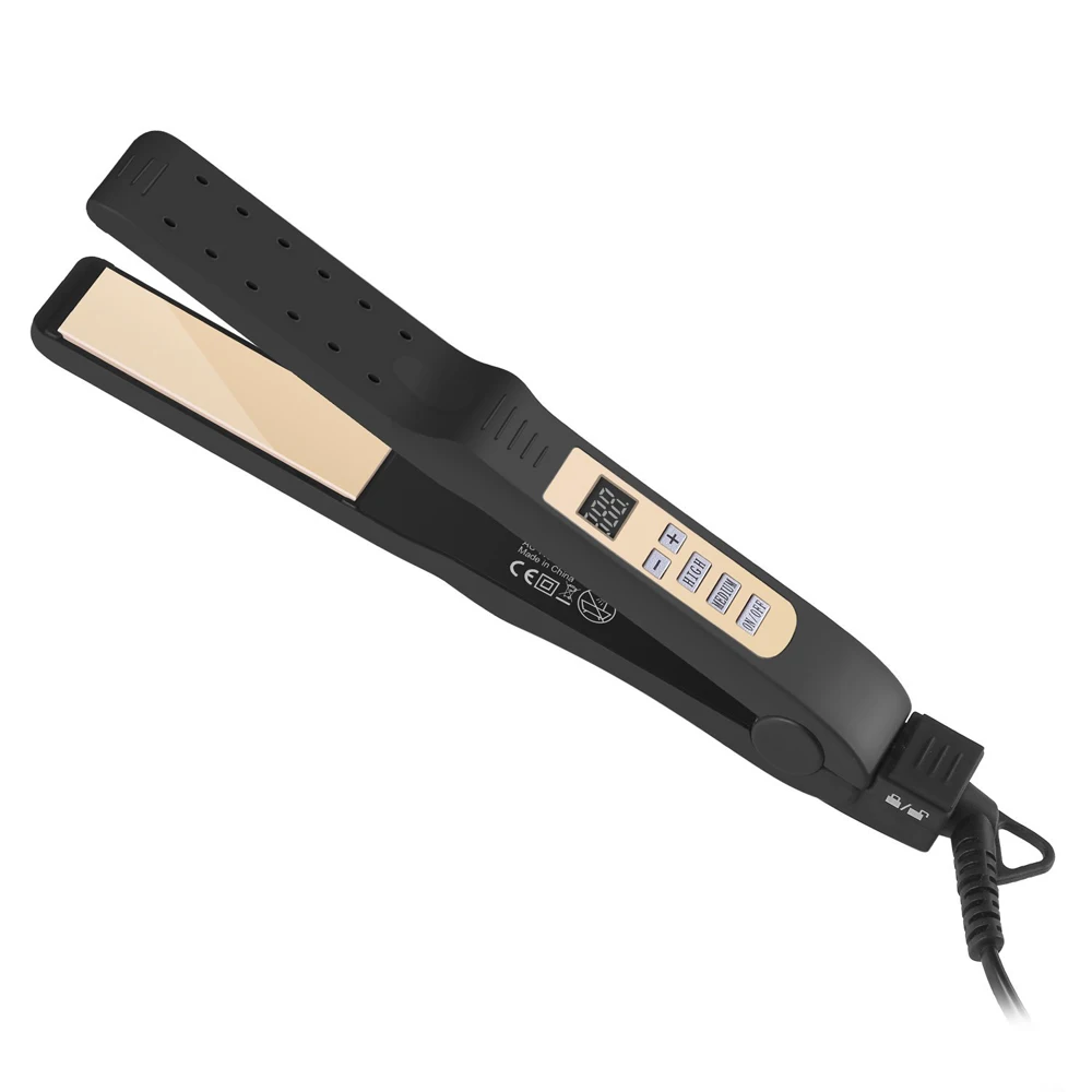 Electric 40w New Digital Wet And Dry Hair Flat Iron Perm Machine