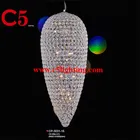 Chrome Designer Chandelier Hot Selling Household Modern Design Wholesale Gino Sarfatti Chandelier Pendant Light