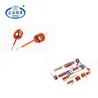 Custom flat spiral clock spring scroll stainless steel power retractable spring