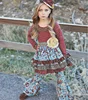 Baby girl boutique clothing sets children cartoon dot long sleeve girls for kids clothes