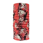 Latest Decorative Printing Pirate Custom Seamless Mask Red Bandana