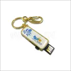 usb led rechargeable flashlight with keychain