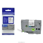 12mm black on white Compatible brother p-touch label tape tz-231 tze-231