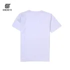 Guangzhou Manufactory Wholesale Short Sleeves Plain White Mens T Shirt 100% Cotton Sample Slim Fit T-shirt