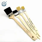wooden Long Wooden Handle Tapered Filament Artist Paint Brush