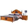 Wood bedroom furniture sets High-end solid wood bed folding bed for children