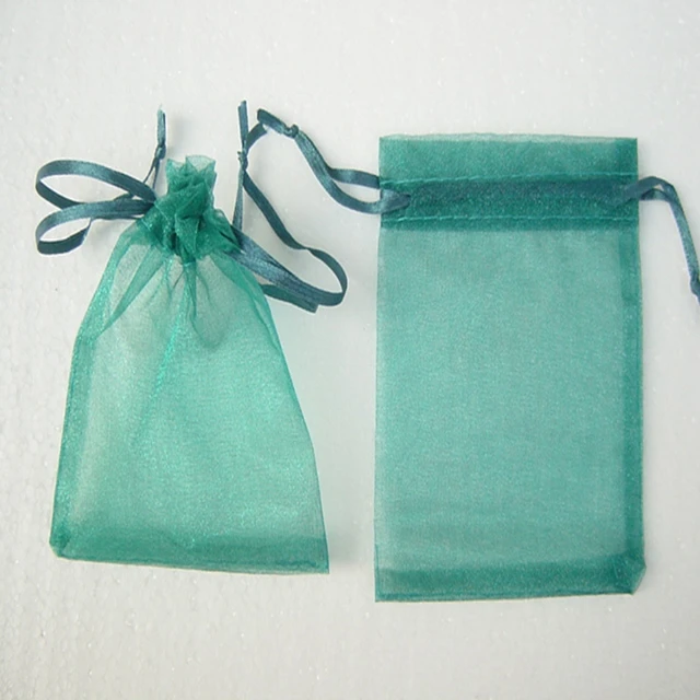 green yarn gift bags gauze bag beam port package organza bags