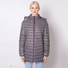 Wholesale Blank Woman Adult Winter Duck Feather Long Parka Girl Lady Down Jacket Coat