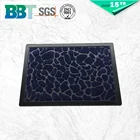 High quality non slip rubber backing entrance door mat