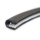 U channel plastic rubber door edge guard trim seal strip