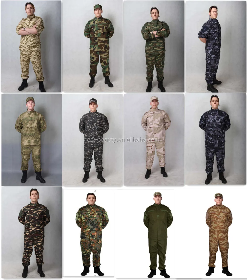 atacs fg camouflage ripstop army suits, battel combat tactical