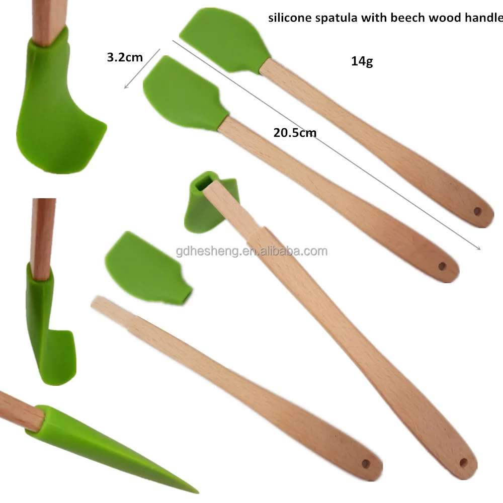 long handle silicone spatula