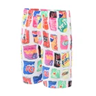 OEM plus size waterproof printing swim trunks beach shorts for mens custom