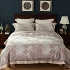 European Style Cotton Polyester Jacquard luxury bedding set