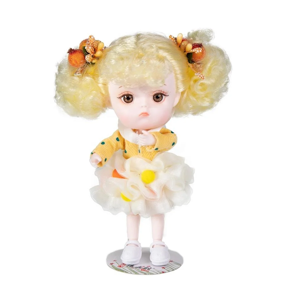 1/12 bjd doll 26 flexible joint ball jointed dolsl with clothes