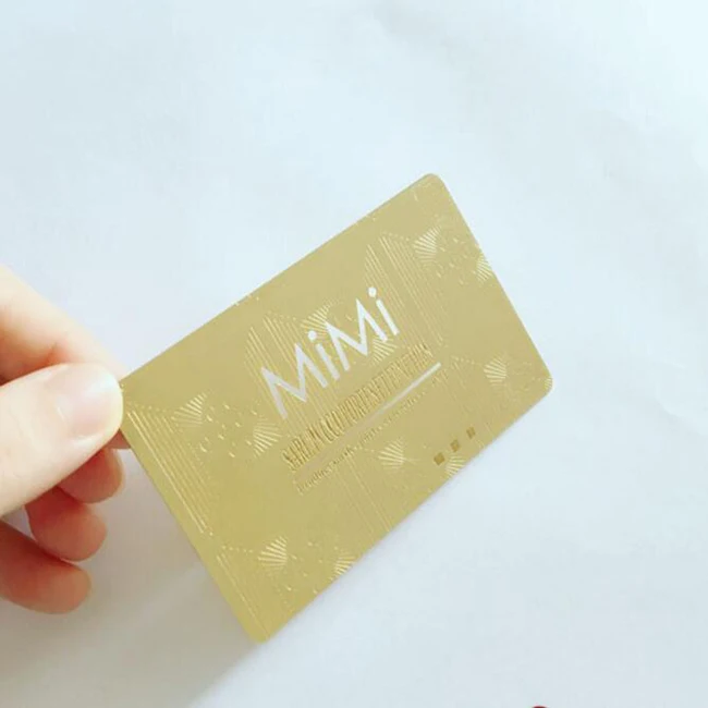 custom luxury metal business card printing,silk sreen silver