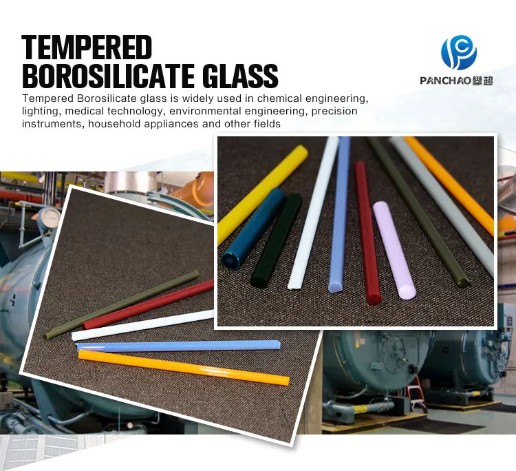 Colorful Borosilicate Glass Tube Glass Rod