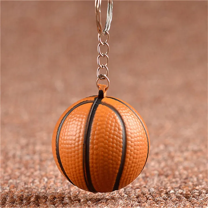 Basketball keychain