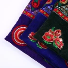Africa hot-selling gold foil velvet upholstery fabric high quality for robe
