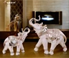 Business gifts polyresin indian elephant figurines for home decoration