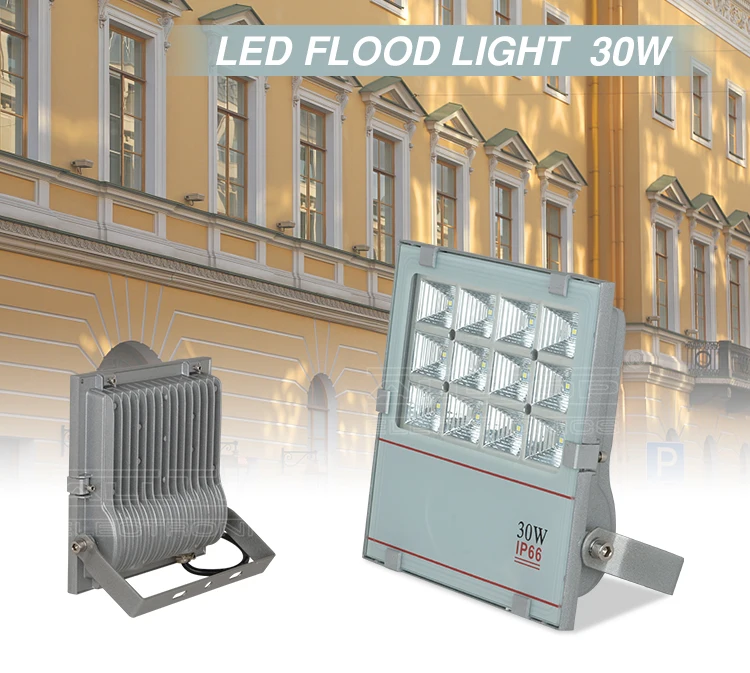30w high lumen explosion proof portable smd led slim flood light