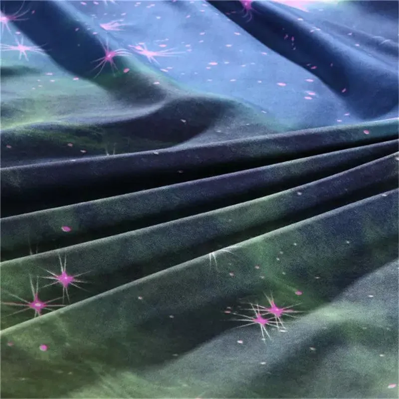 3D Bedding Set Universe Outer Space Themed Galay Duvet cover coverlet & pillow case queen size Galay Bedding Set