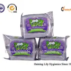 Disposable fruit scent daily hand wet wipes/tissues Hygiene products