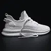 Made In China Low Price Fashion Comfortable Men White Mesh Sport Shoes